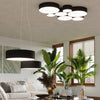 High-quality ceiling lamp Sollux Lighting Pendant Lamp ARENA 35 Black