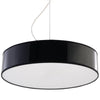 Black pendant ceiling lamp Sollux Lighting Pendant Lamp Arena 45