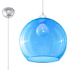 Modern pendant light Sollux Lighting Pendant Lamp Sollux Blue