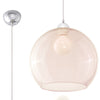 Minimalist ceiling lamp Sollux Lighting Pendant Lamp Sollux champagne