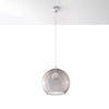 Industrial pendant Sollux Lighting Pendant Lamp Sollux graphite