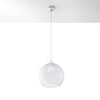 Modern ceiling lamp Sollux Lighting Pendant Lamp Sollux transparent