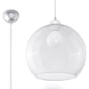 Pendant light Sollux Lighting Pendant Lamp Sollux  transparent