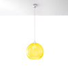 Round ceiling lamp Sollux Lighting Pendant Lamp Sollux yellow