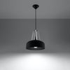 Stylish Sollux Lighting  Pendant lamp CASCO black/white