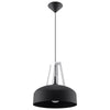 Contemporary Sollux Lighting Pendant lamp CASCO black/white