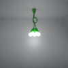 Sollux Lighting Pendant Lamp DIEGO 5 Green adds minimalistic charm
