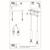 Hanging lights for living room, Sollux Lighting  Pendant lamp LINO 2 wood