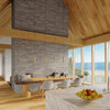 Warm wooden structure fits Scandinavian and rustic decor Pendant lamp LINO 2 wood