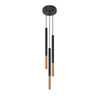 Kitchen island lighting Sollux Lighting Pendant lamp MOZAICA 3P black/copper