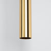 Modern pendant lamp - Sollux Lighting Pendant Lamp PASTELO 1 Polished Gold.
