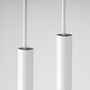 Contemporary pendant light Sollux Lighting Pendant Lamp PASTELO 2 White
