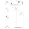 Elegant hanging lights Sollux Lighting Pendant Lamp PASTELO 2 White
