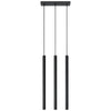 Modern pendant light fixture, Sollux Lighting Pendant Lamp PASTELO 3 Black for any interior