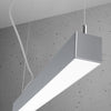 Elegant ceiling light fixture Sollux Lighting Pendant lamp PINNE 200 grey