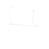 Modern pendant lamp Sollux Lighting Pendant Lamp PINNE 200 White
