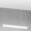 Modern home pendant light Sollux Lighting Pendant Lamp PINNE 67 White
