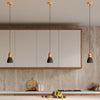 Modern ceiling lamp for bedroom – Sollux Lighting Pendant Lamp Qubic Black