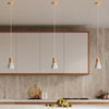 Versatile pendant light fitting for home Pendant lamp QUBIC grey