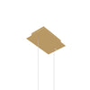 Stylish hanging lights – Sollux Lighting Pendant Lamp RIO 110 Golden
