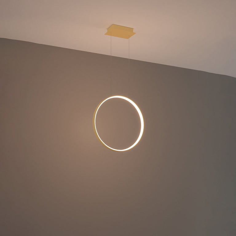 Sollux Lighting Pendant Lamp RIO 55 Golden LED 3000K