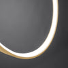 Stylish Sollux Lighting Pendant lamp RIO 55 golden LED 4000K for living room