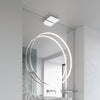Elegant Sollux Lighting Chandelier RIO 78 chrome LED 4000K