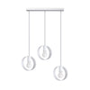 Modern hanging lights Sollux Lighting Pendant Lamp TITRAN 3 White