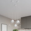 Kitchen pendant lighting Sollux Lighting Pendant Lamp TULOS 1 White for modern spaces