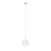 Elegant pendant lighting for kitchen island Sollux Lighting Pendant Lamp TULOS 1 White