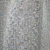 Pergola Grey Curtains close view picture of the curtains pattern and texture