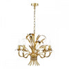 Luxury chandelier light Phaedra 5 Light Pendant Gold