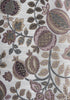 Pomegranate Peony Curtains close view picture of the color, pattern and curtains texture
