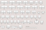 Sofas in customizable fabrics