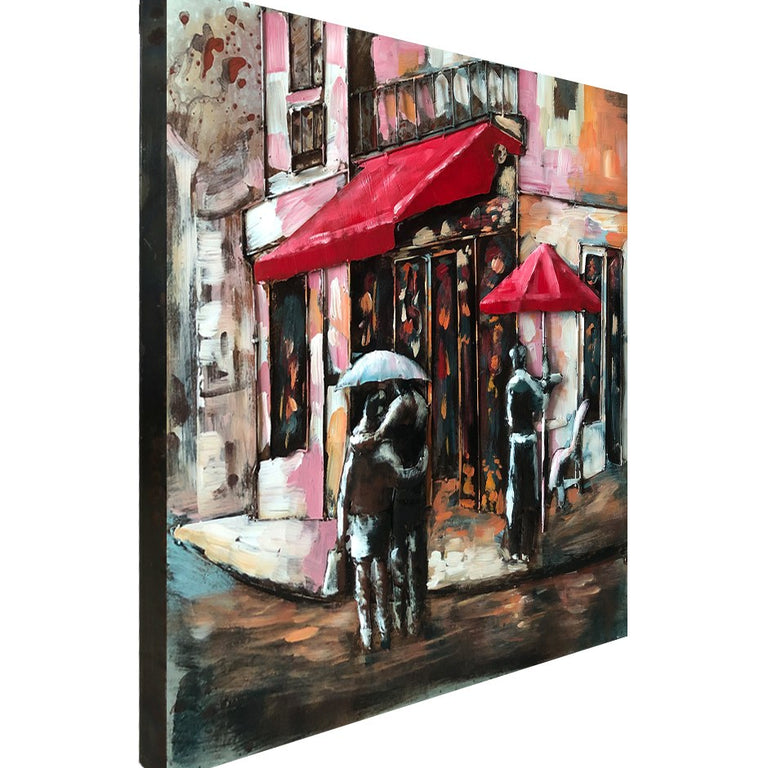 Rain in Paris Wall Art