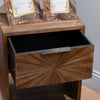 Ray Locker Dark Teak picture of the opened drawer