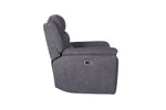 Contemporary recliner chair with USB-C charging port