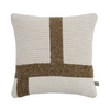 Scatterbox Cushion Reeve Natural Tobacco 50x50 cm front view picture on the white background