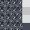 Graham & Brown Rene Nightfall Wallpaper picture with paint color that will fit to this wallpaper