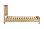 Riverdale Oak 4ft6 Double Bed side view picture