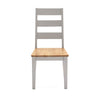Robin Dining Chair  Grey  Solid Seat