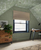 Stylish wallpaper for walls in soothing midtone green – Graham & Brown Rustic Weft Calma

