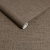 Earthy-toned wallpaper for walls with woven texture – Graham & Brown Rustic Weft Glastonbury

