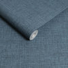 Stylish Graham & Brown wallcovering in deep blue tones

