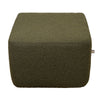 Dive into Scatter Box's luxurious Square Ottoman Benbulbin Green.
