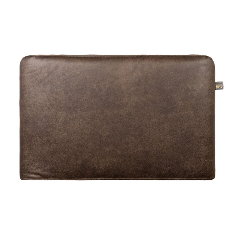 Scatter Box Ottoman Square Nanouk Dark Brown