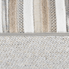 Scatterbox Cushion Austin Natural close view picture of the zipper