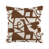 Cognac-colored Scatterbox Cushion Henri 43x43cm cushions