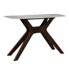 Stylish birch leg console table for modern homes.