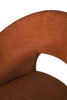 Dining chairs in soft touch fabric